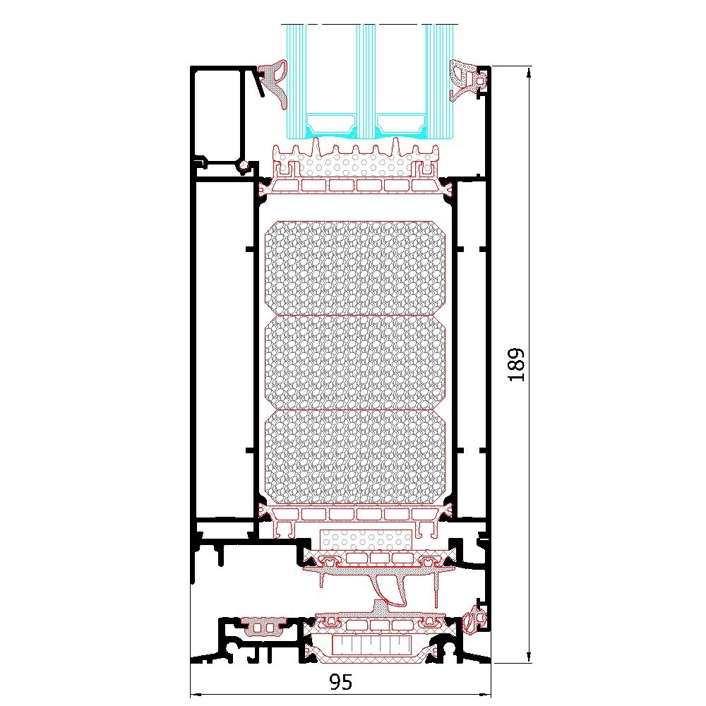MB-104 Passive przekroj