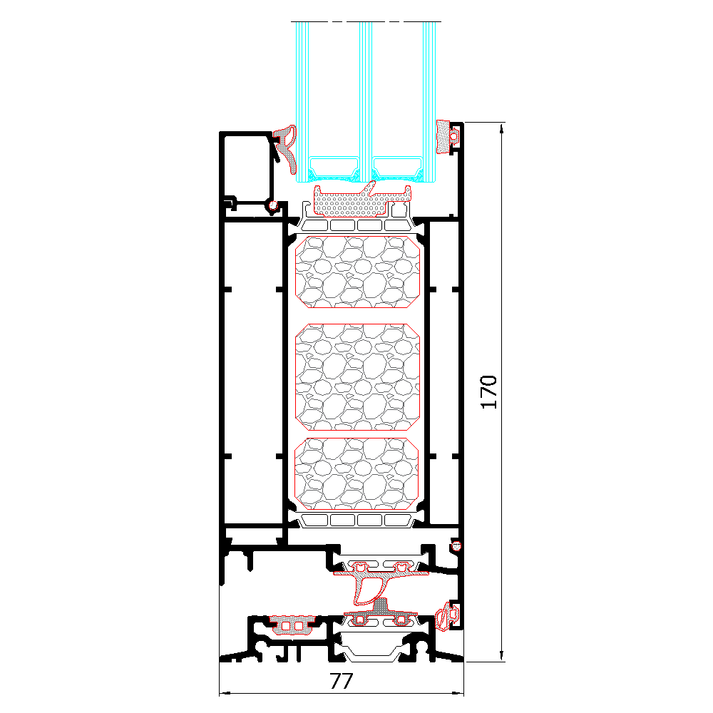 MB-86N przekroj