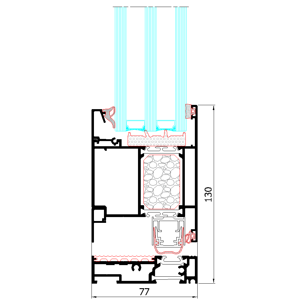 MB-86 Pivot przekroj
