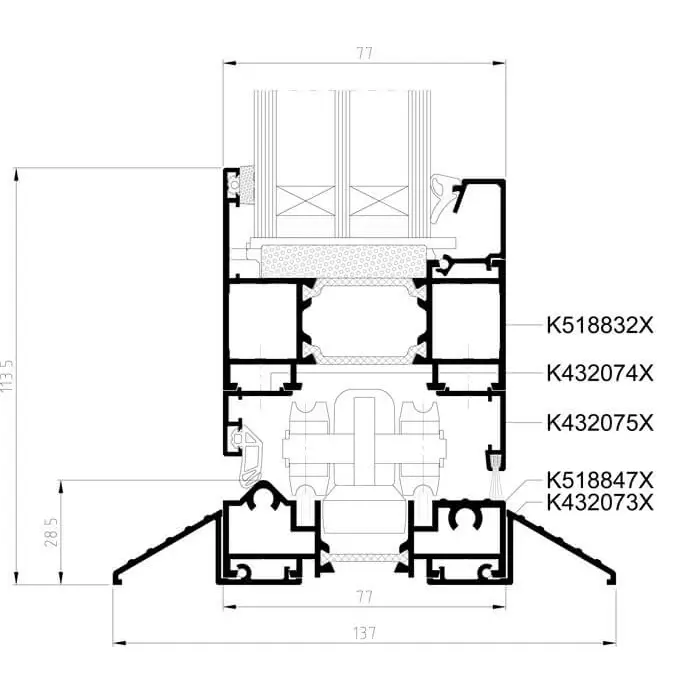 MB-Fold Line przekroj